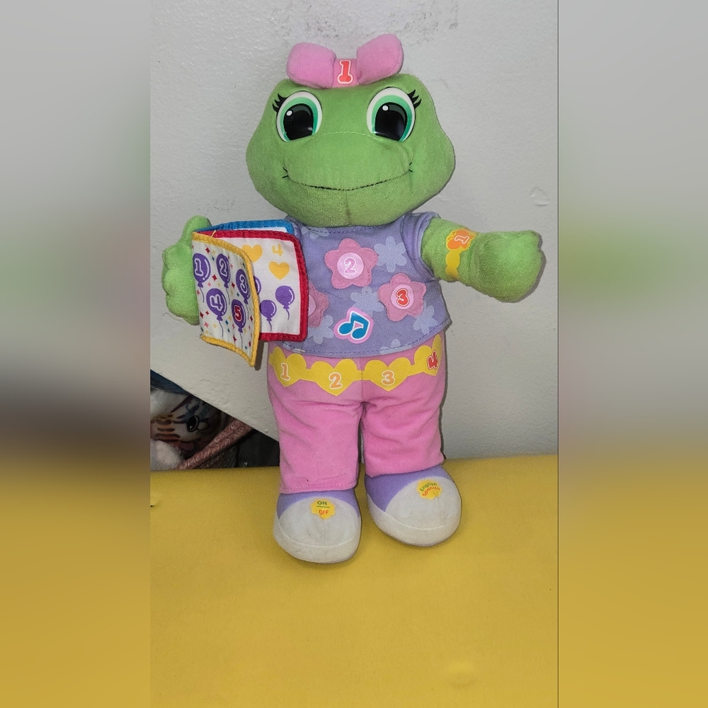 LeapFrog Learning Friend Lily Plush Sings Numbers in English and Spanish Vintage